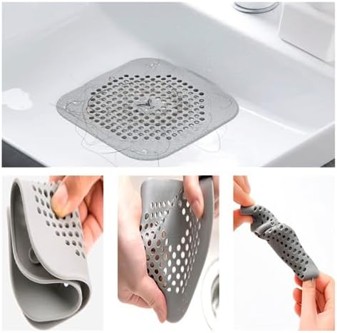 All-AmericanGoods Square Drain Hair Catcher 57 Inch