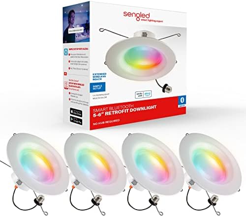 Sengled Smart Can Light Retrofit Kit 4-Pack with Alexa