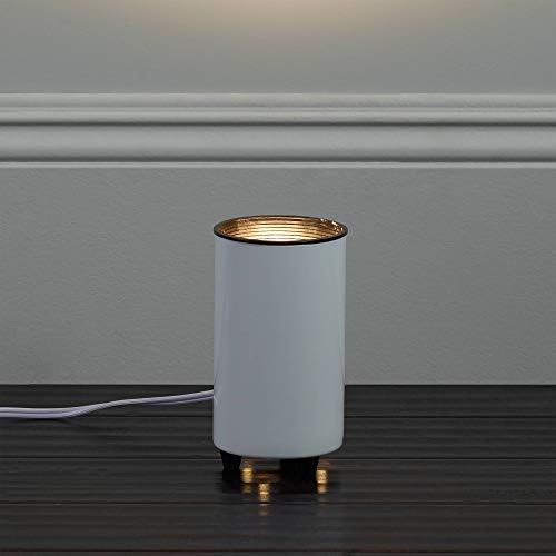 Pro Track Mini Spotlight Cans - Set of 2 White Plug-in