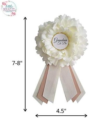 LMC Mom To Be Sash and Dad To Be Pin USA Handmade