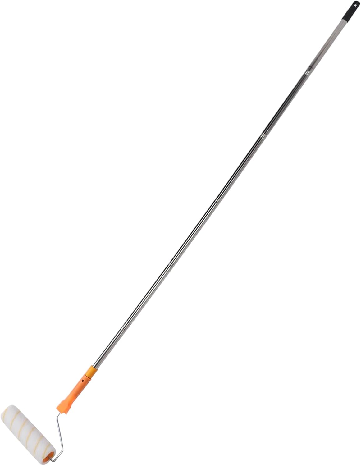 ZIZEV Telescoping Paint Roller Brush Rod for Kids and Bathroom Use