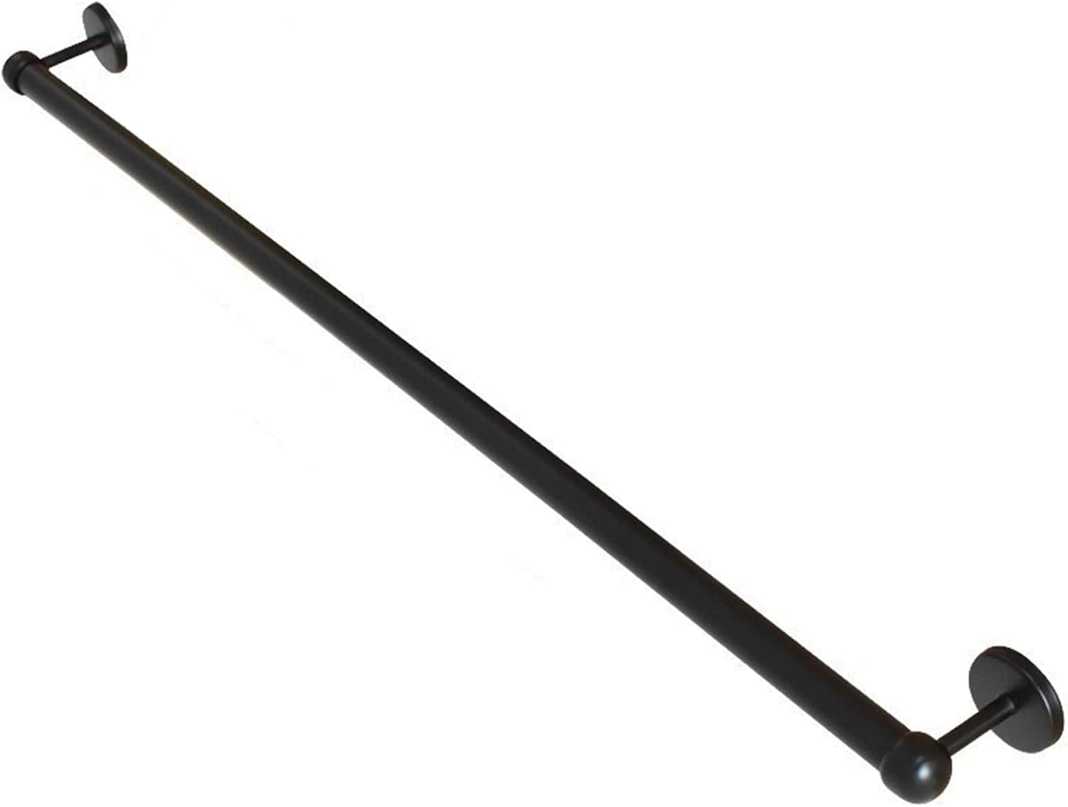 Stainless Steel Towel Hanger Matte Black 304 Rust-Proof