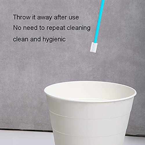 20PCS Crevice Cleaning Brush Tool Kit Disposable Toilet Brush Seat Cleaner