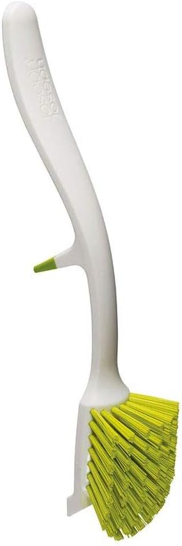 Joseph Joseph Edge Dish Brush with Green Sink Rest