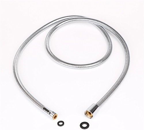 Stainless Steel Chrome Pull Out Faucet Hose Replacement