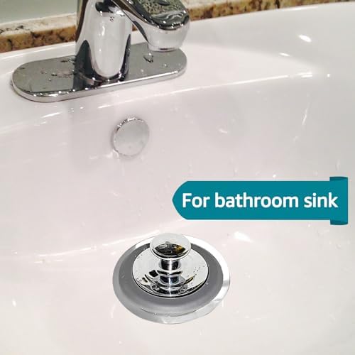 VIPMORE Universal Silicone Bathtub Drain Stopper