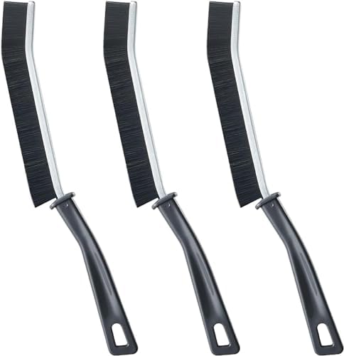 Koxuky Hard Bristle Crevice Brush Set of 3