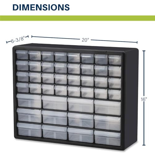 Akro-Mils 44-Drawer Plastic Cabinet for Garage Home Storage