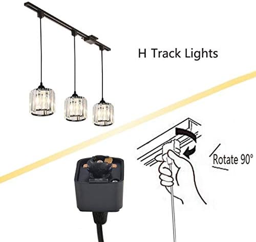 Kiven 3-Light H Track Pendant Sconces Matte Black