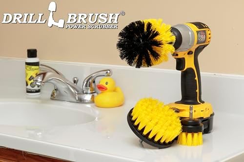 Drillbrush Power Brush Set for Bathroom Cleaning