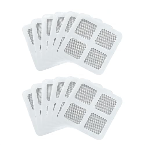 50 Pack Disposable Hair Catcher Sticker 4x4 Inch