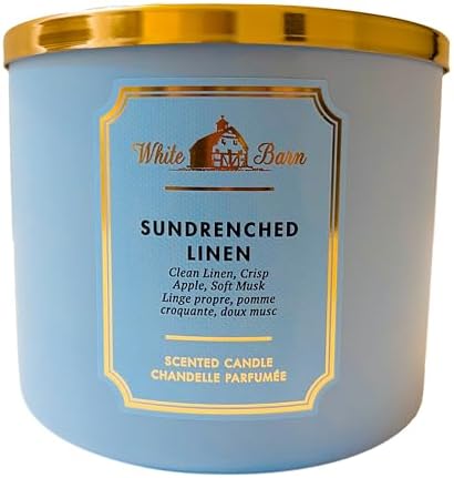 White Barn 3-Wick Candle with Essential Oils - 145 oz 1