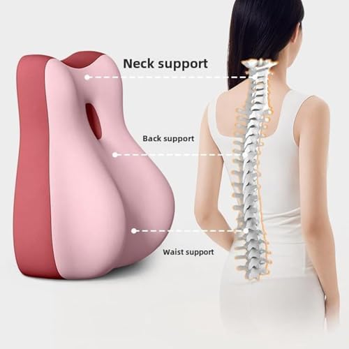 Butt Cushion for Couples - Low Profile Memory Foam Support Pillow