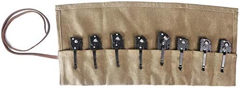 HERSENT Pocket Knife Roll Bag with 8 Slots 1
