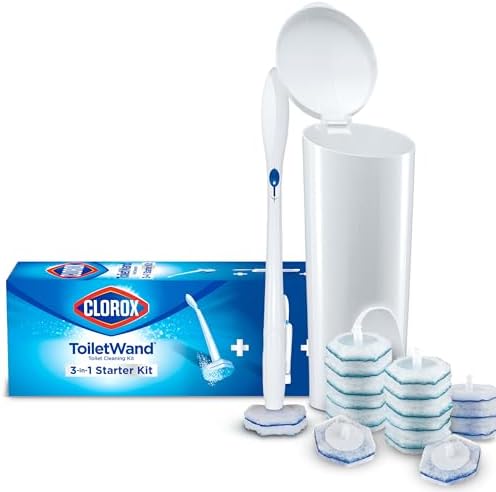 Clorox ToiletWand Cleaning System with 16 Refill Heads