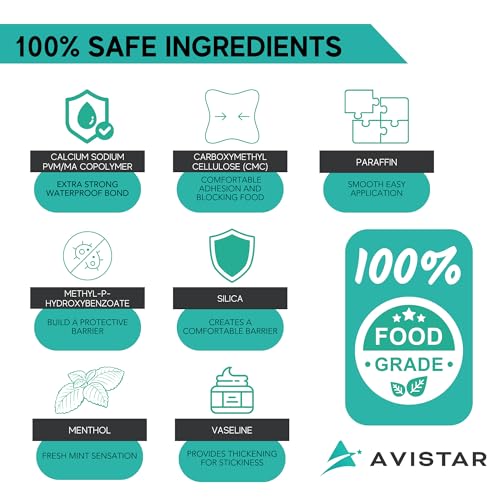 Avistar Extra Strong Denture Adhesive Cream 5 Pack 7 Fl Oz