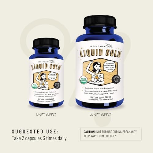 Legendairy Milk Liquid Gold Lactation Support 60 Count 1