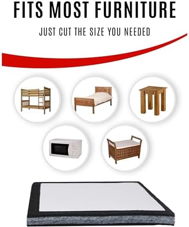 SlipToGrip Non-Slip Furniture Pads 4x4 Multi-Pack 8 Pads