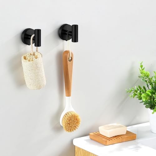 Lckppt 5 Piece Matte Black Bathroom Hardware Set