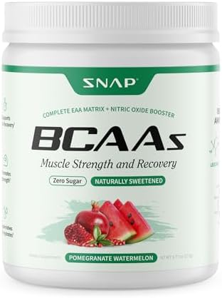 Snap BCAA Powder with Nitric Oxide Booster - Watermelon Flavor