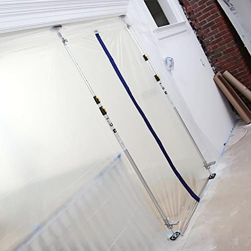 Trimaco 54733 Dust Containment Pole 2 Pack White