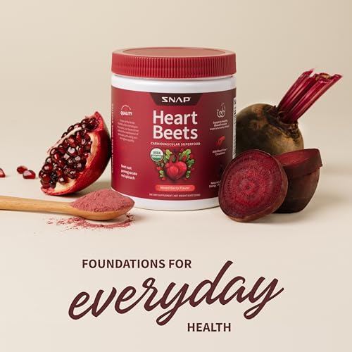 Snap Supplements Heart Beets Organic Beet Root Powder 250g 1