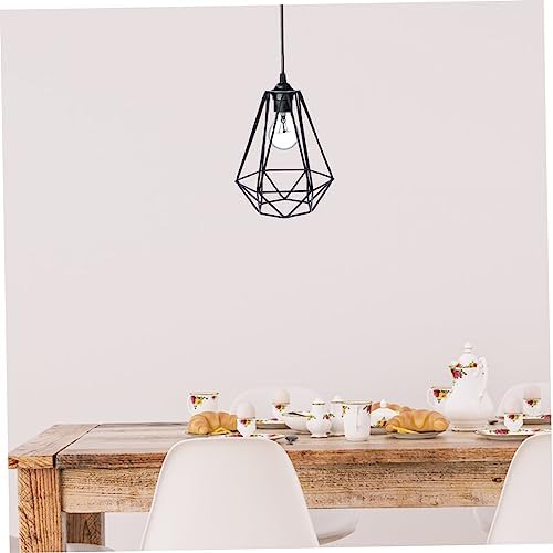 HOOTNEE Modern Decorative Wrought Iron Lamp Shade Candle Holder