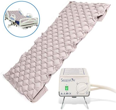 SereneLife Pressure Mattress with Electric Pump - Standard Hospital Size