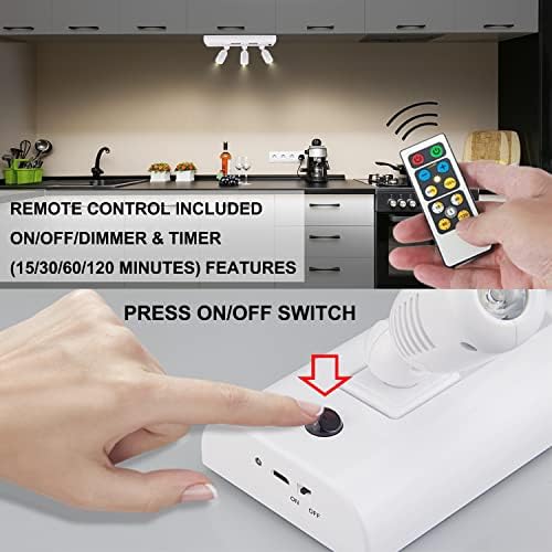 HONWELL Wireless LED Picture Lights with Remote 1