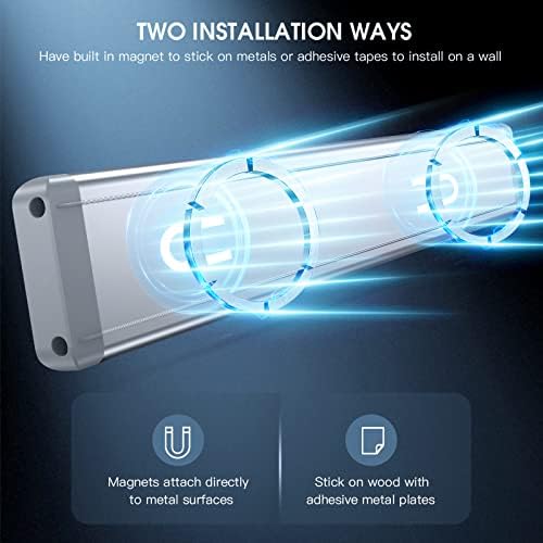 MCGOR 63 LED Motion Sensor Under Cabinet Light 2 Pack