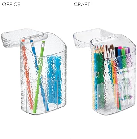InterDesign iDesign 53450 Rain Toothbrush Holder with Lid