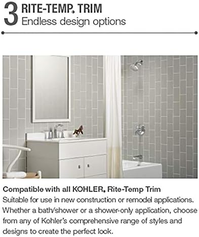 KOHLER 8304-K-NA Pressure Balancing Shower Valve Kit