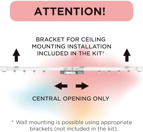 ACRIMO Smart Curtain Track with WiFi Motor and Remote Control