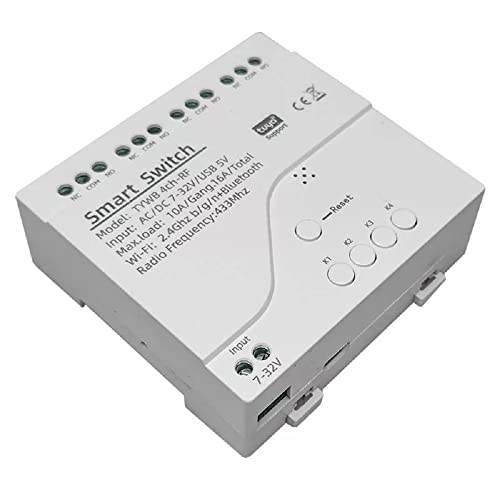 MHCOZY 4 Channel Smart WiFi Relay Switch Module