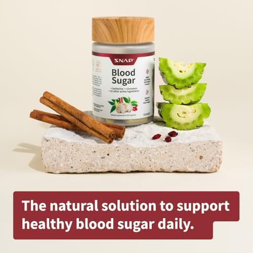 Snap Supplements Blood Sugar Blend 60 Capsules 2 Pack 1