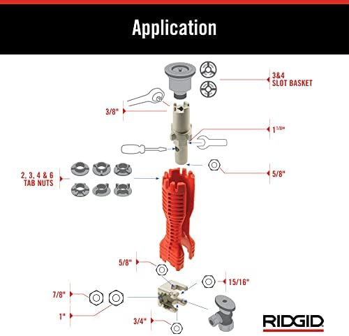 RIDGID EZ Change Wrench for Faucet Installation and Removal