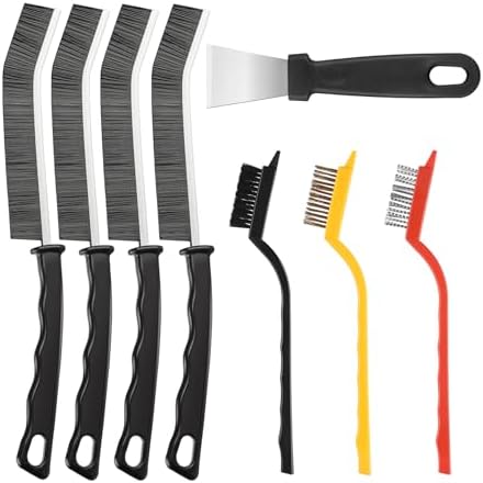 Tedmax 8 Pcs Crevice Cleaning Brush Set 1