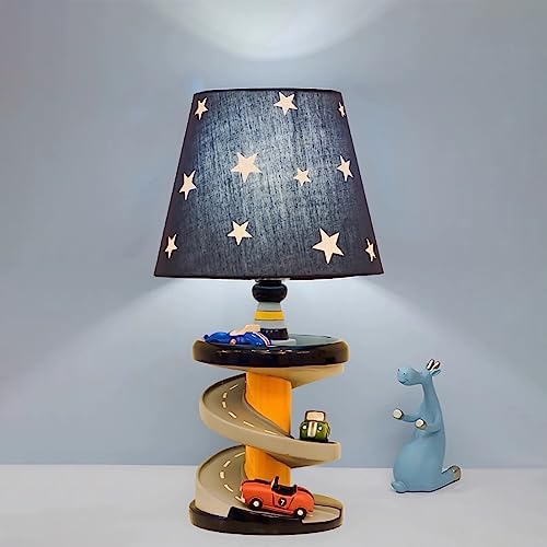 Adorable Racing Car Style Kids Desk Lamp with LED Bulb
