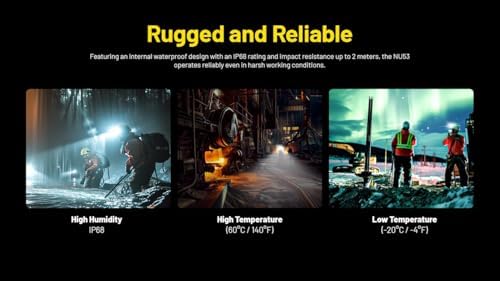 Nitecore NU25 NU53 Headlamp Combo 1