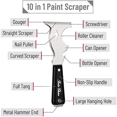 Bates Choice 10 in 1 Paint Scraper Tool 1