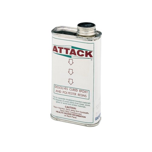 Americantools Attack Epoxy Resin Adhesive Dissolver 8 oz Can