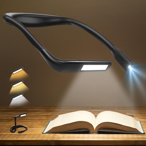 EastPin Neck Reading Light with 2000mAh Rechargeable Battery 1