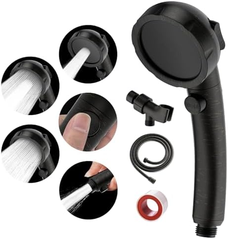SINGSUO High Pressure Shower Head 1080 Rotatable Faucet Set