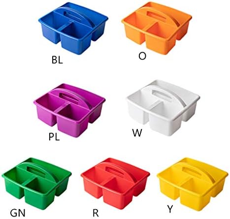 PMFACE 3 Compartment Storage Bin with Handle 1