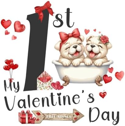 Homsuita Valentines Day Wall Decals for Dog Mom and Cat Lover