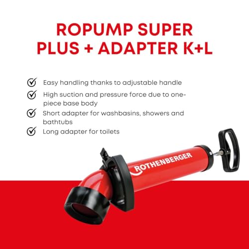 Rothenberger Ropump Super Plus Drain Cleaning Tool