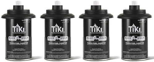 TIKI Torch Replacement Canister Set of 4 - 12 oz
