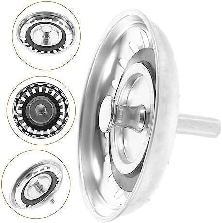 DECOMELODY Tub Stopper Drain Strainer for Kitchen and Bathroom