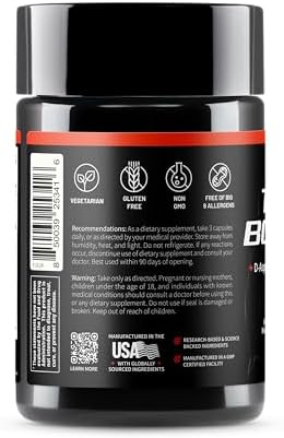 Snap Testosterone Booster for Men 60 Capsules 1