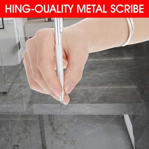 Prasacco 2 Pcs Tungsten Carbide Scriber with Magnet and 10 Tips